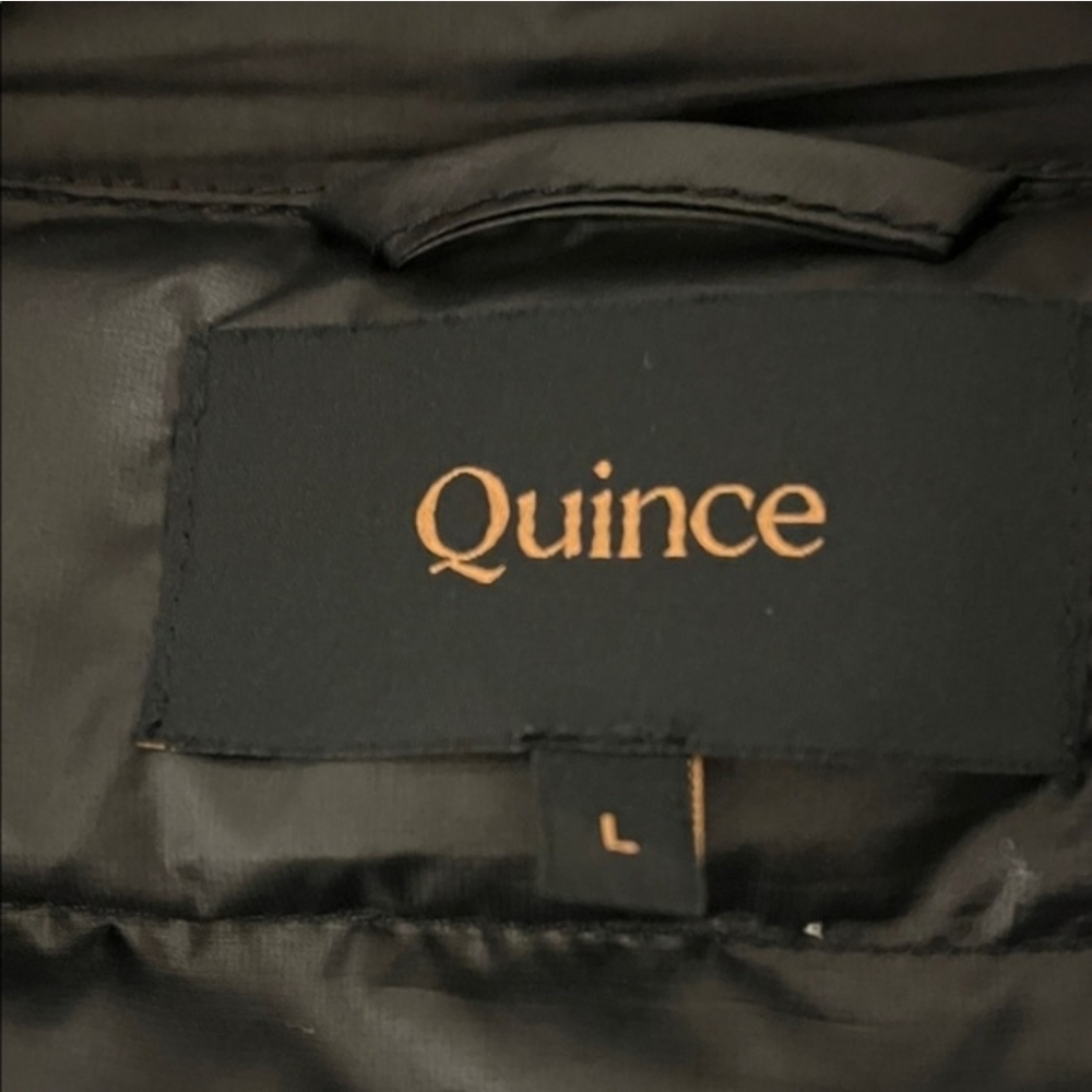 Quince Midnight Black Puffer Coat - Picture 3 of 5